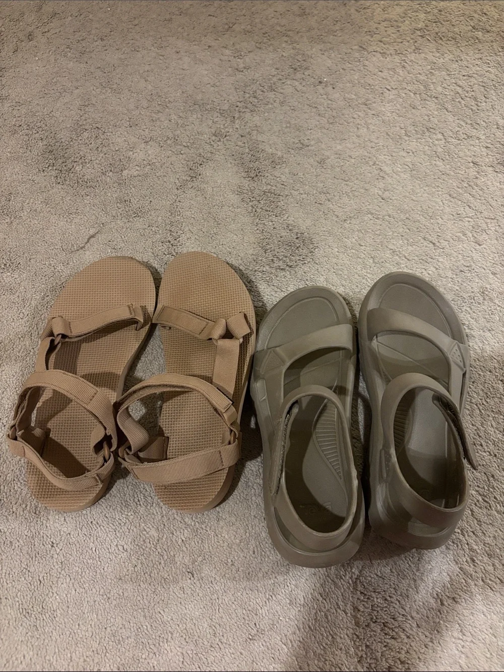 2 PAIRS TEVA SANDALS💦🏔️🌲